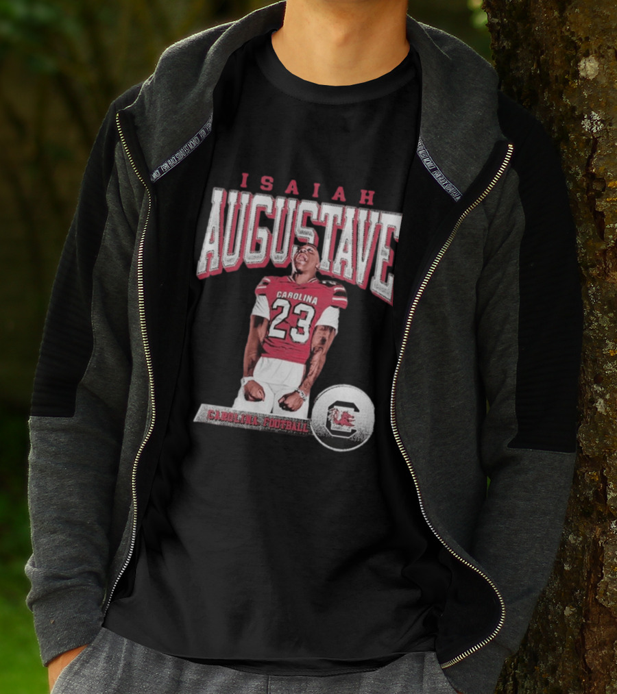 Isaiah Augustave Carolina Football 2026 Player 23 T-Shirt