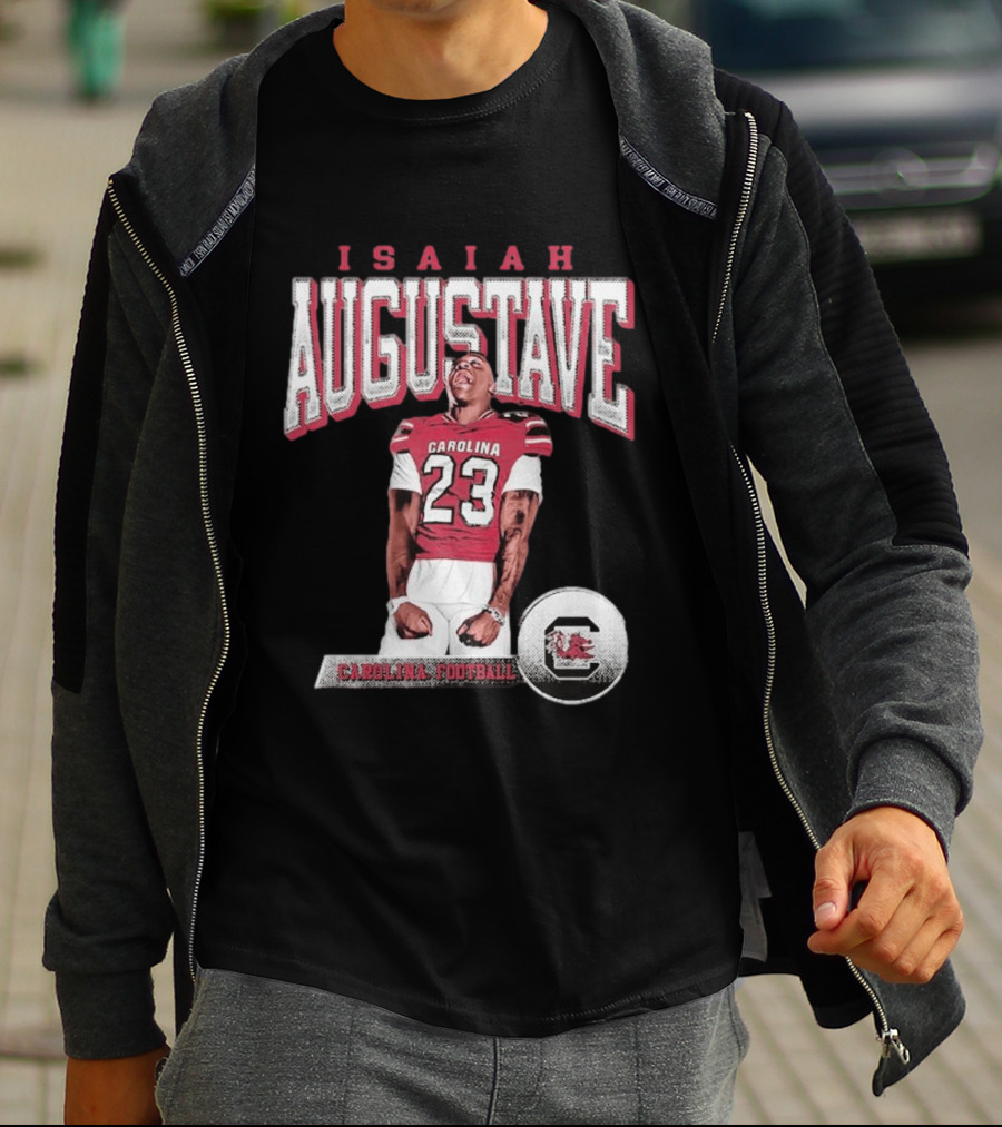 Isaiah Augustave Carolina Football 2026 Player 23 T-Shirt