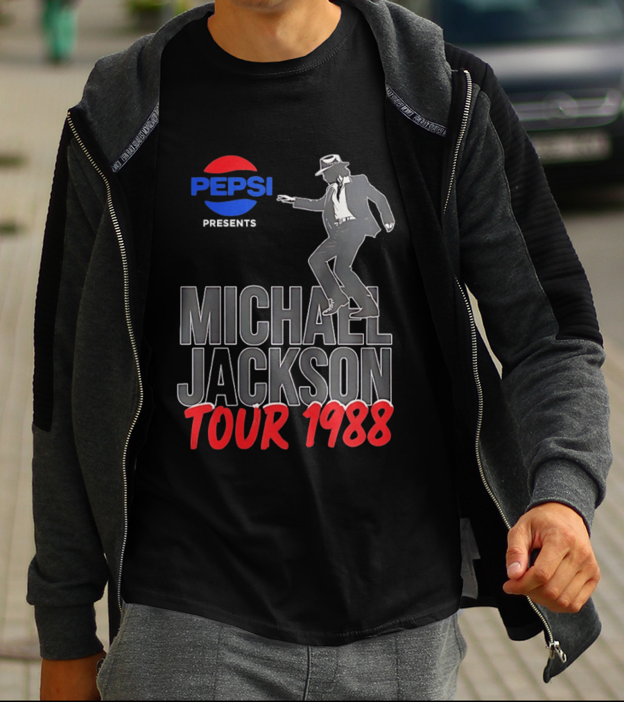 Pepsi Presents Michael Jackson Tour 1988 T-Shirt