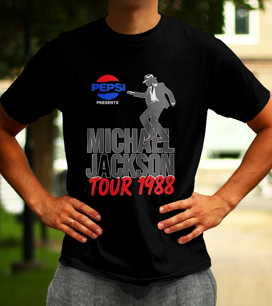 Pepsi Presents Michael Jackson Tour 1988 T-Shirt