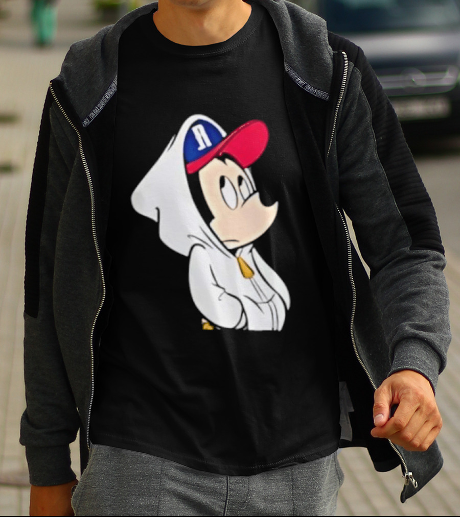 Reno Aces Mickey Mouse Baseball Cap T-Shirt
