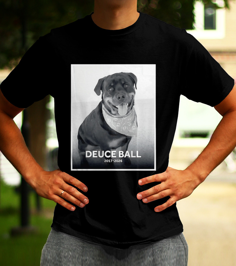 Rest In Peace Deuce Ball 2017 2026 Memorial T-Shirt