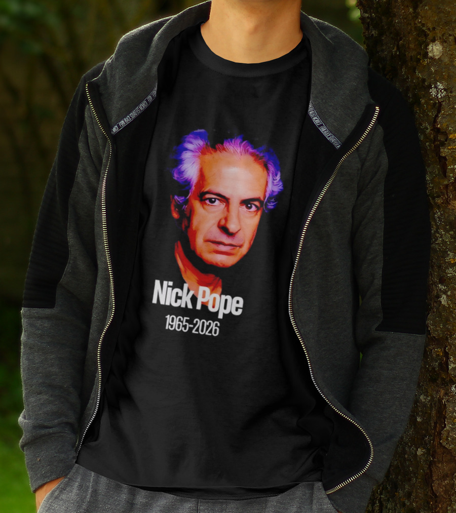 Nick Pope 1965 2026 Memorial T-Shirt