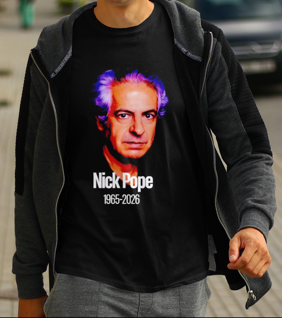 Nick Pope 1965 2026 Memorial T-Shirt