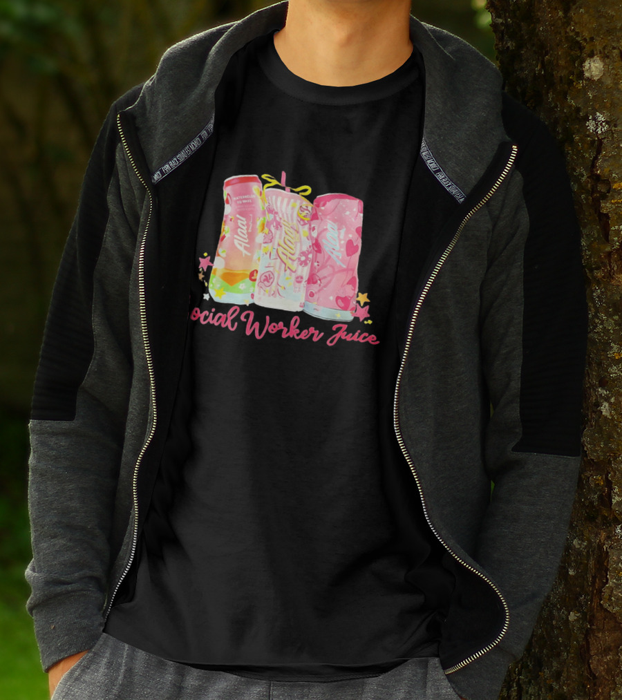 Alani Nu Watermelon Lemonade Social Worker Juice T-Shirt