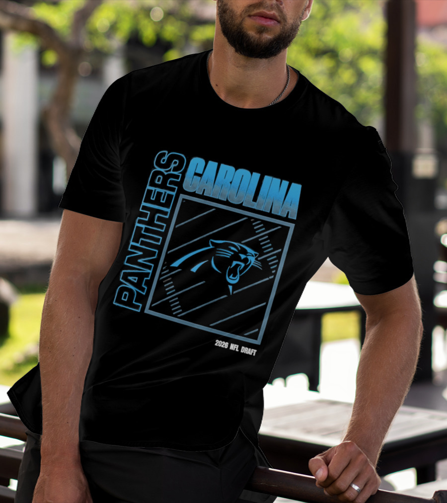 Carolina Panthers 2026 NFL Draft T-Shirt