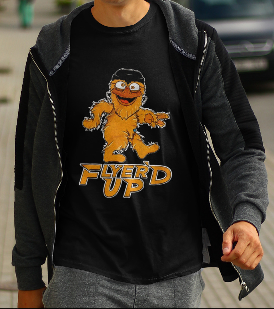 Gritty Flyer'd Up Philadelphia Flyers Hockey 2026 T-Shirt