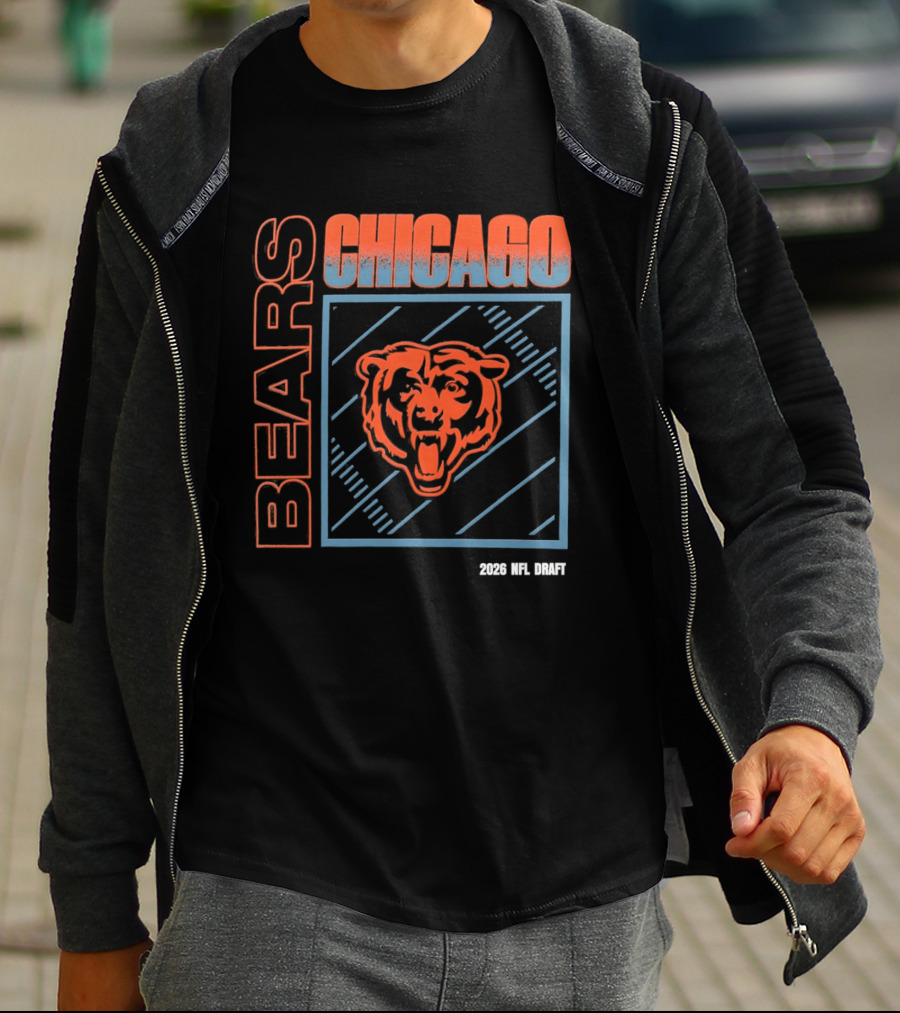 Chicago Bears 2026 NFL Draft T-Shirt