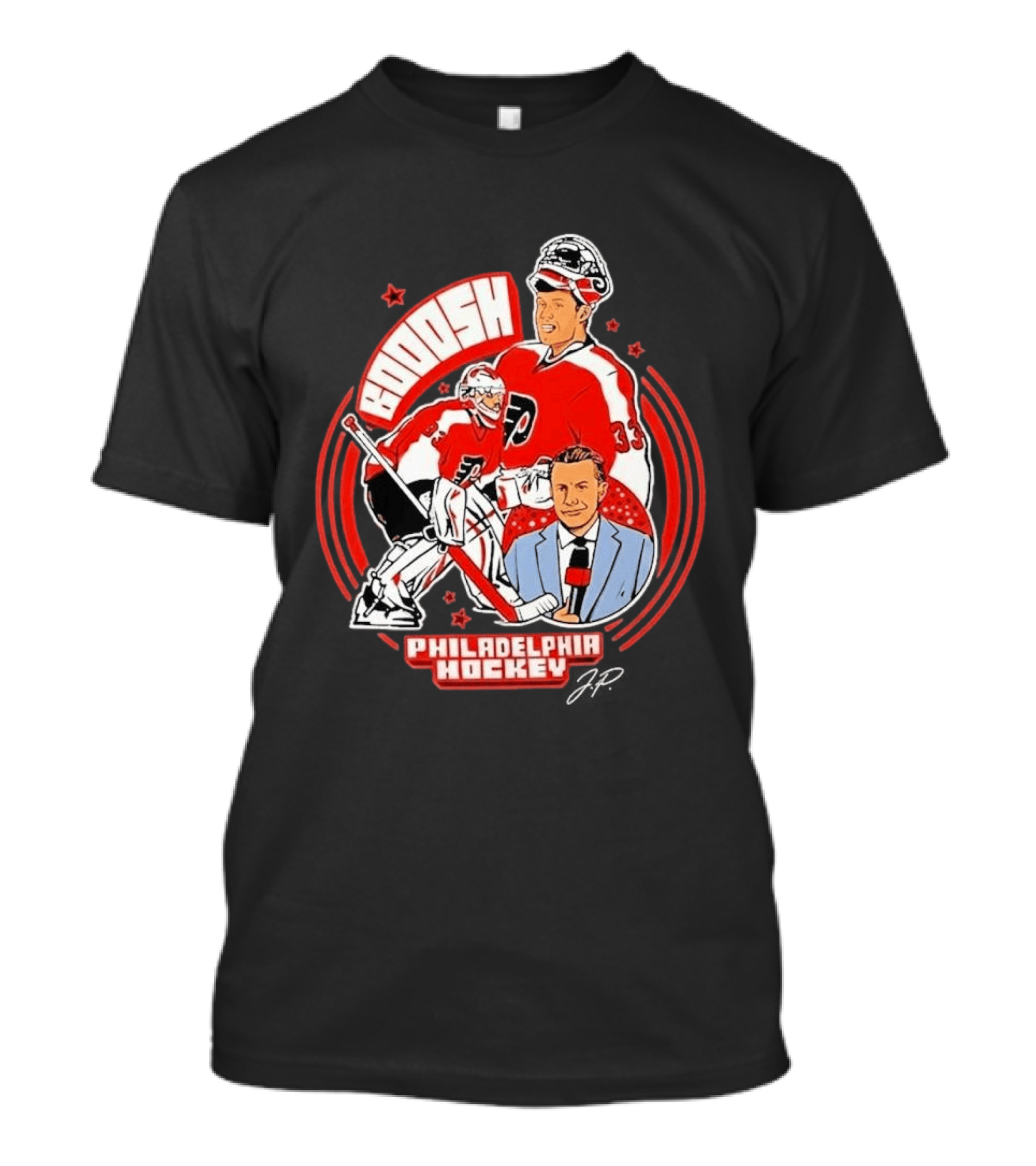 Boosh Philadelphia Flyers Hockey Goalie T-Shirt