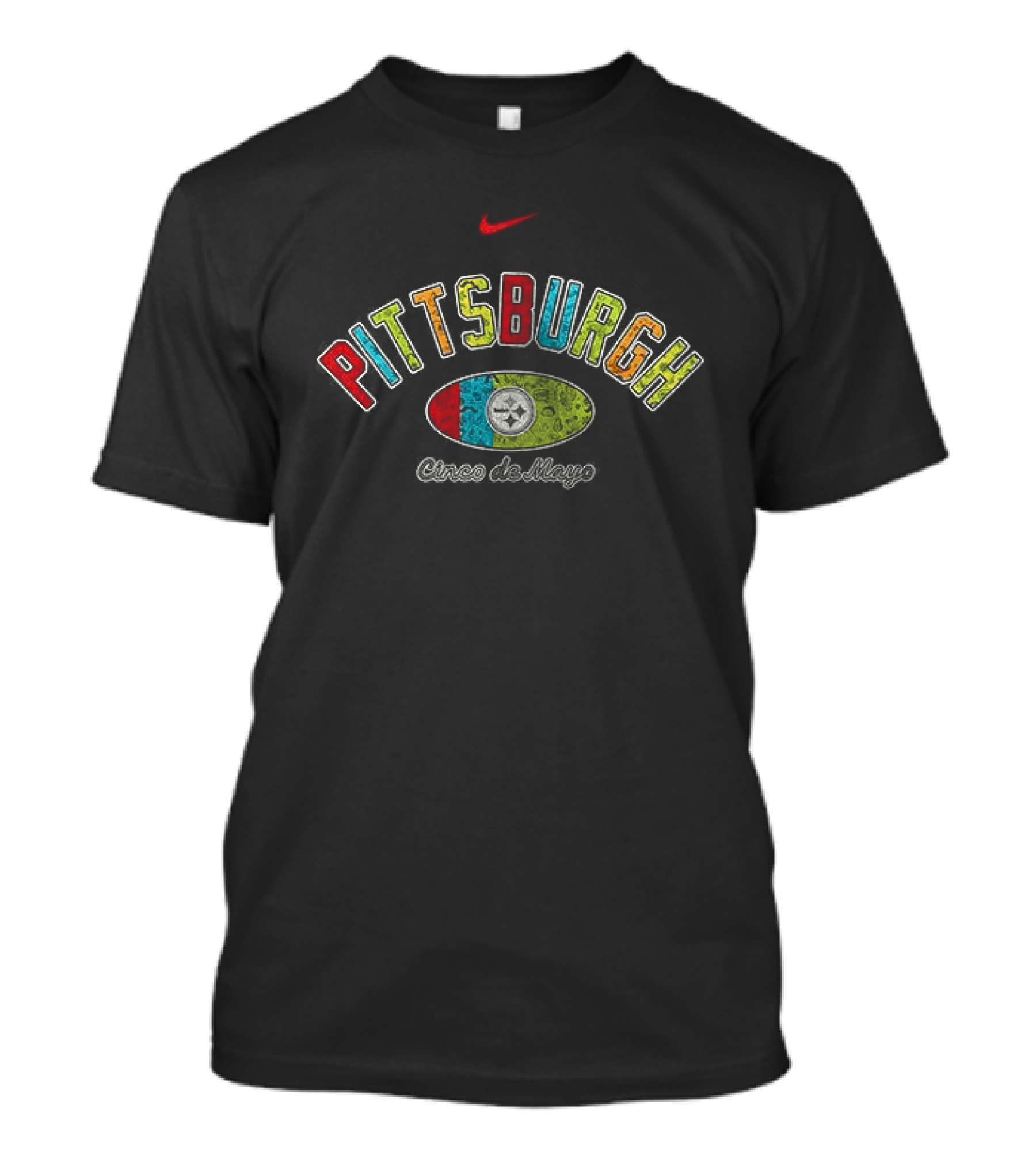 Pittsburgh Cinco De Mayo Football T-Shirt