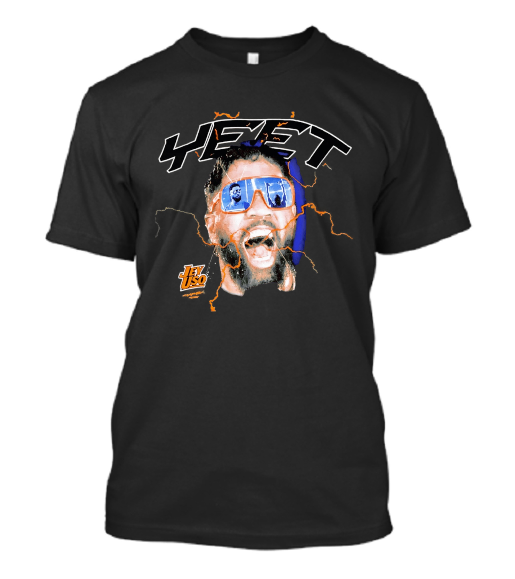 Jey Uso Yeet Complex Sunglasses Electrifying T-Shirt