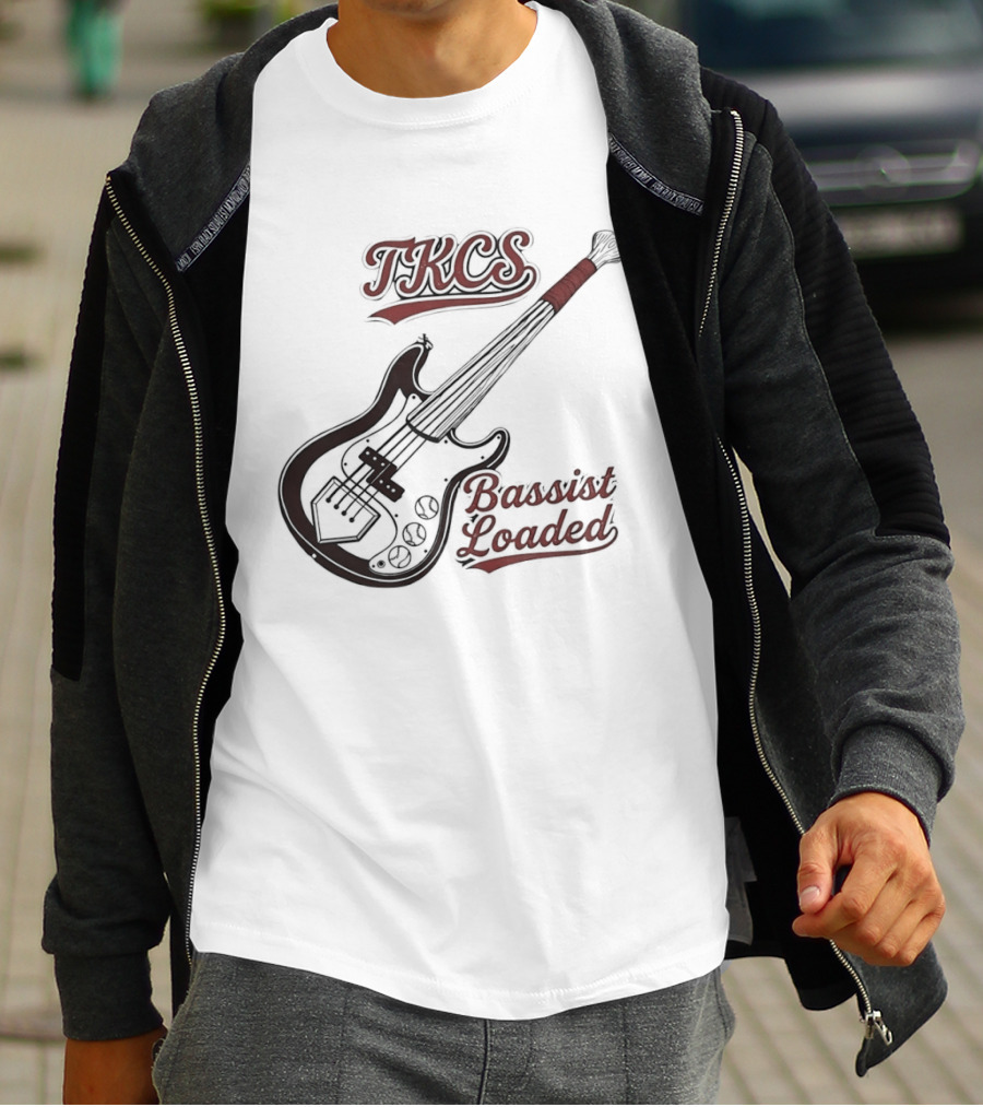 TKCS Bassist Loaded Guitar T-Shirt