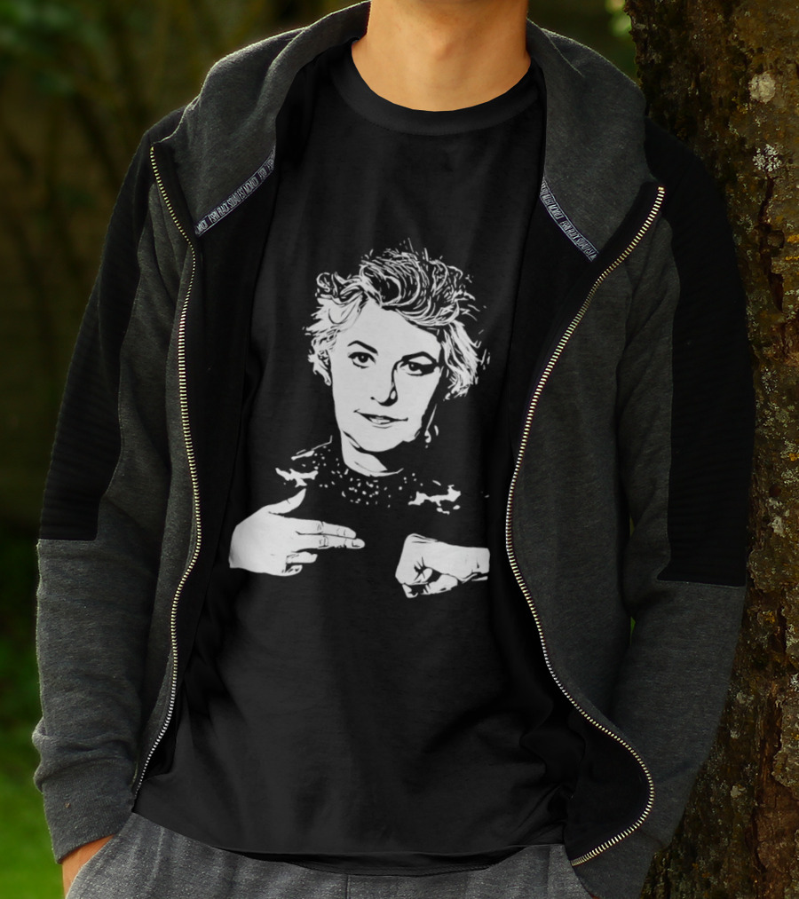 Bea Arthur Meets Hip Hop Legends Run The Jewels Fusion T-Shirt