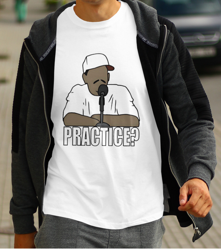 Allen Iverson Practice Meme Question T-Shirt