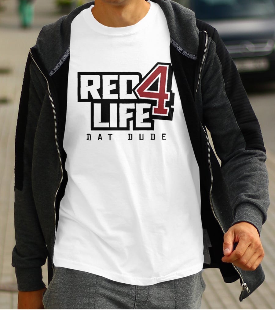 Brandon Phillips Red 4 Life Dat Dude T-Shirt