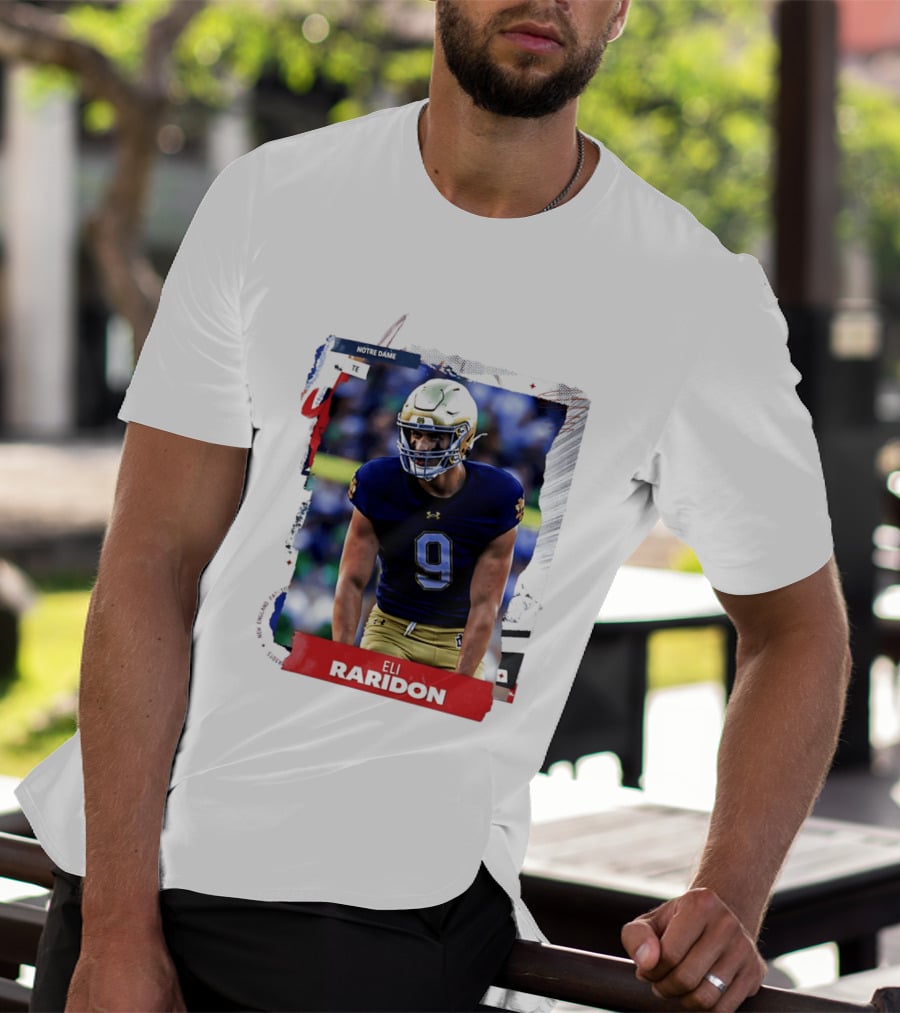 Notre Dame Tight End Eli Raridon 2206 Draft Prospect T-Shirt