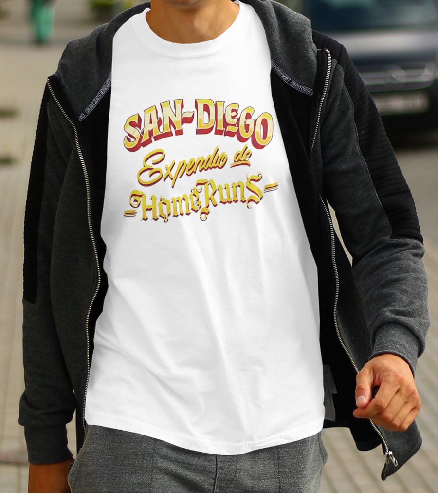 San Diego Expendu De Home Runs Rotulos Bautista T-Shirt