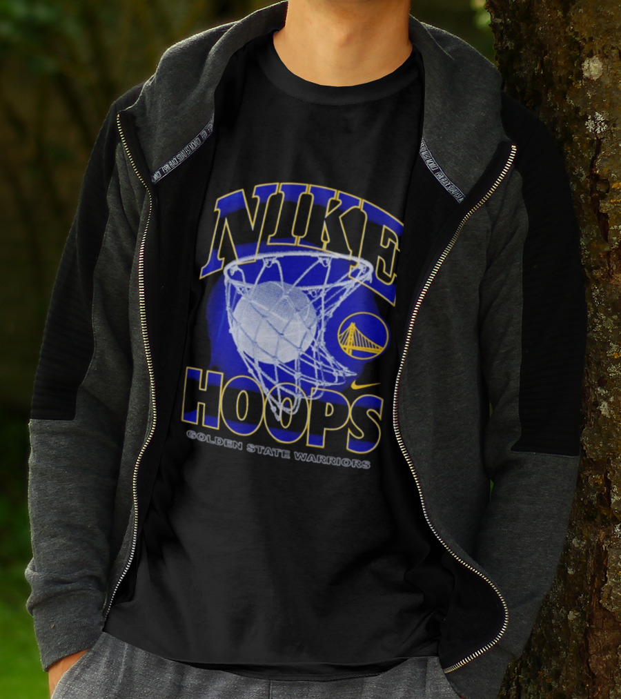Nike Hoops Golden State Warriors Basketball National Basketball Association T-Shirt