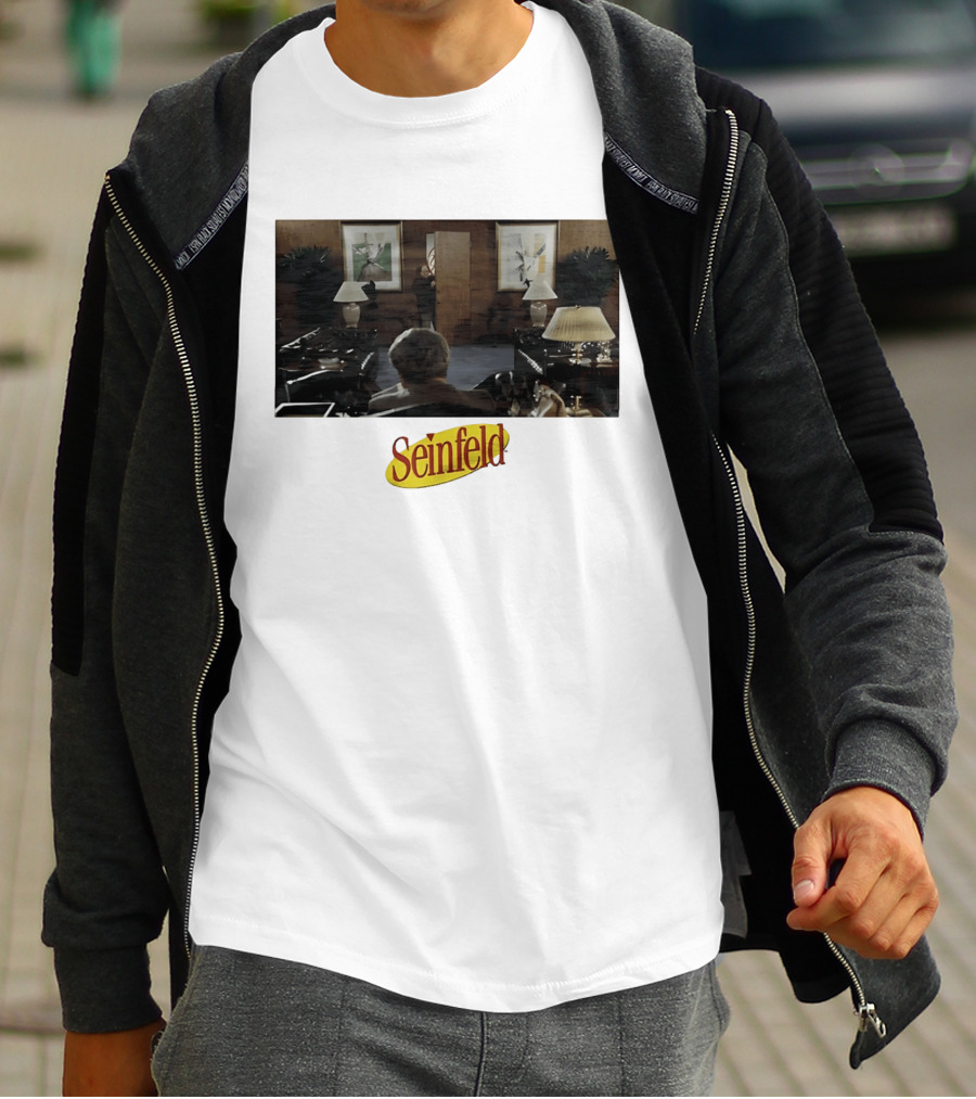 Seinfeld New York Yankees George Costanza And Steinbrenner Scene T-Shirt