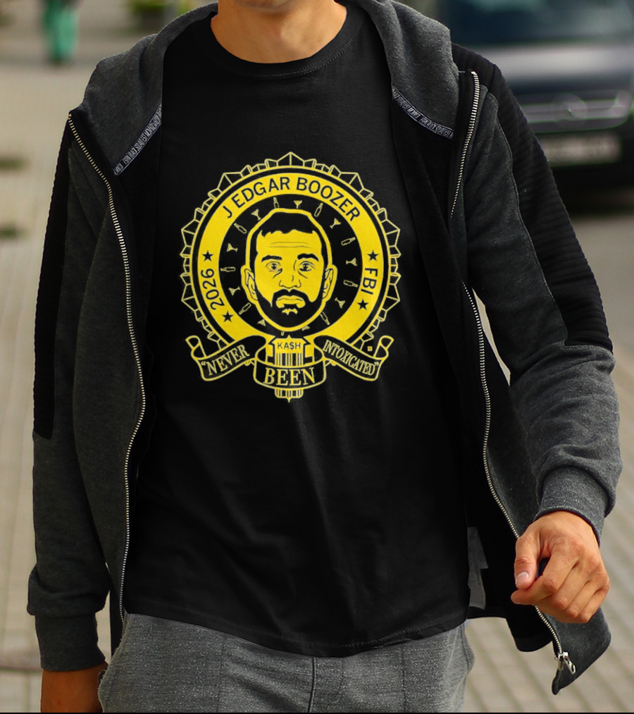 J Edgar Boozer 2023 Establishment FBI Seal T-Shirt