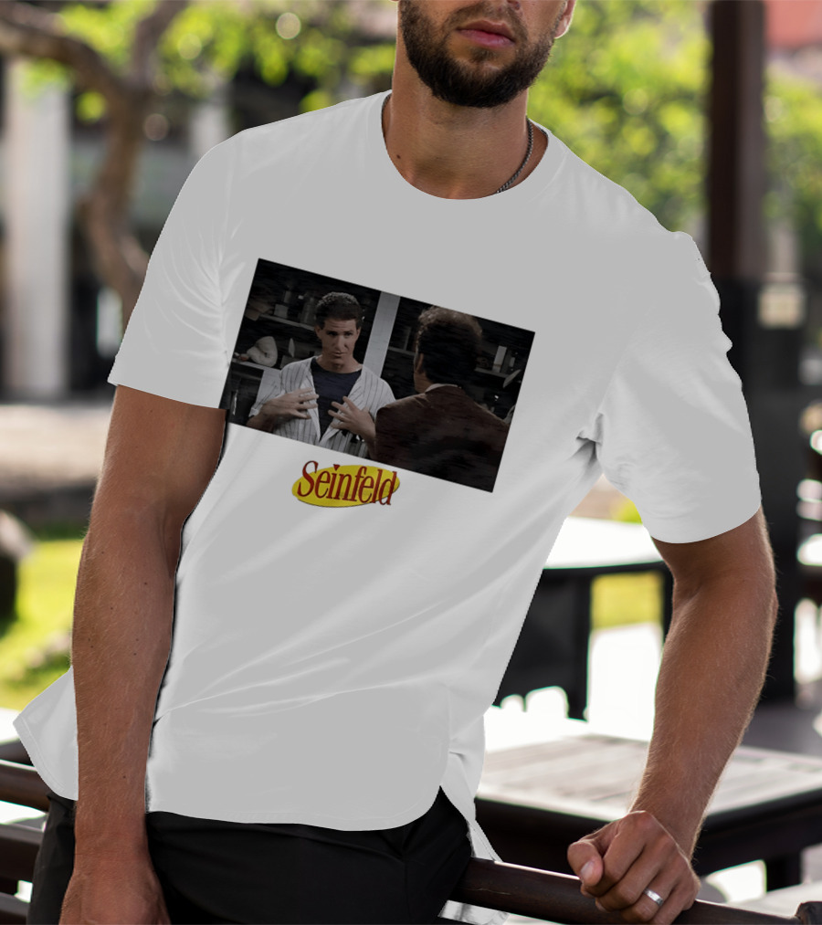Seinfeld Kramer O'Neill Yankees Crossover Scene T-Shirt