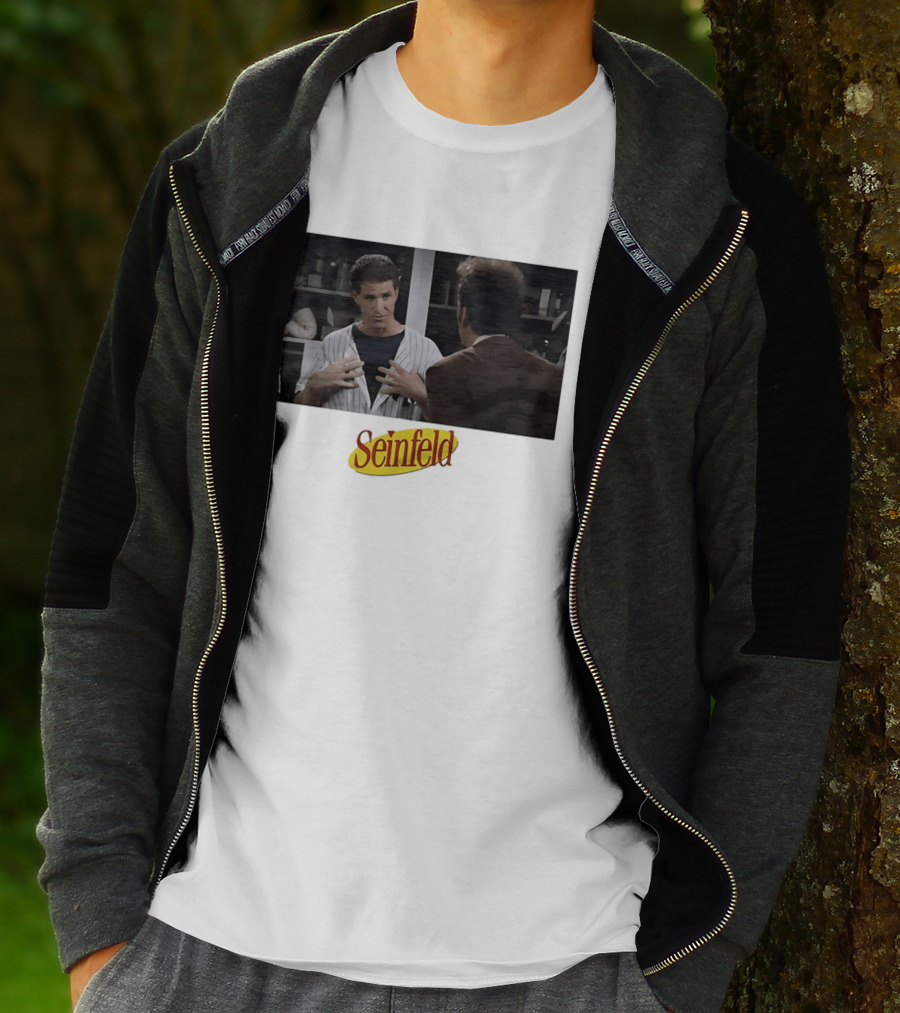 Seinfeld Kramer O'Neill Yankees Crossover Scene T-Shirt