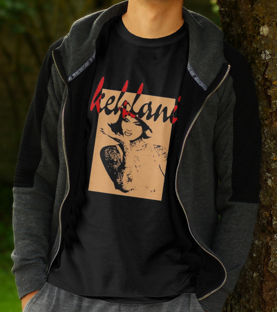 Kehlani 2026 Album Tattoo Art Style Monochrome T-Shirt