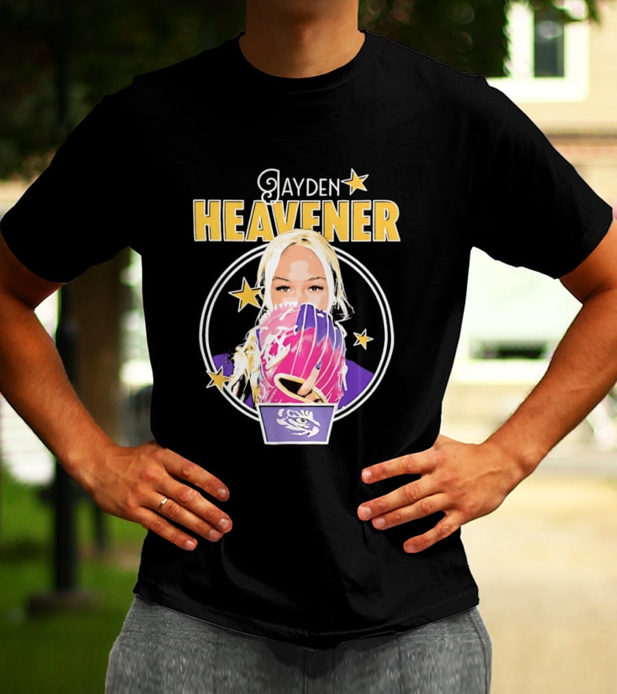 Jayden Heavener Focus Pitching Stars T-Shirt