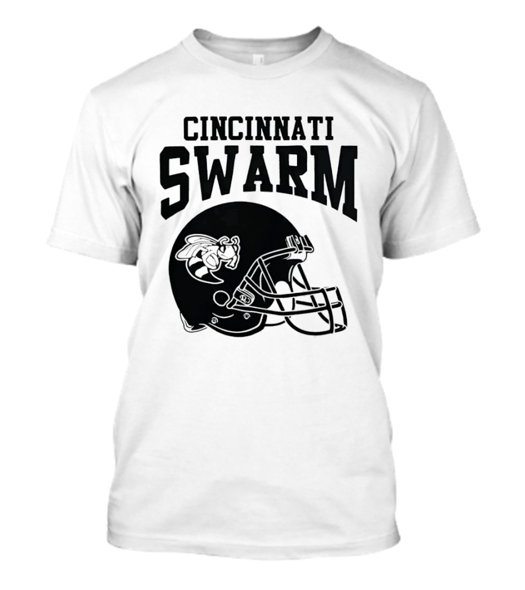 Cincinnati Swarm Hornet Football Helmet 2026 T-Shirt