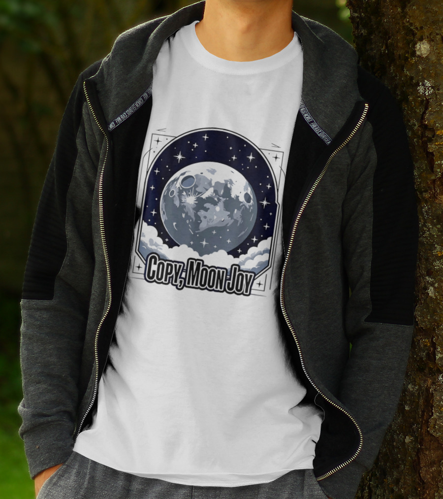Copy Moon Joy Lunar Moon Celestial Artistry T-Shirt