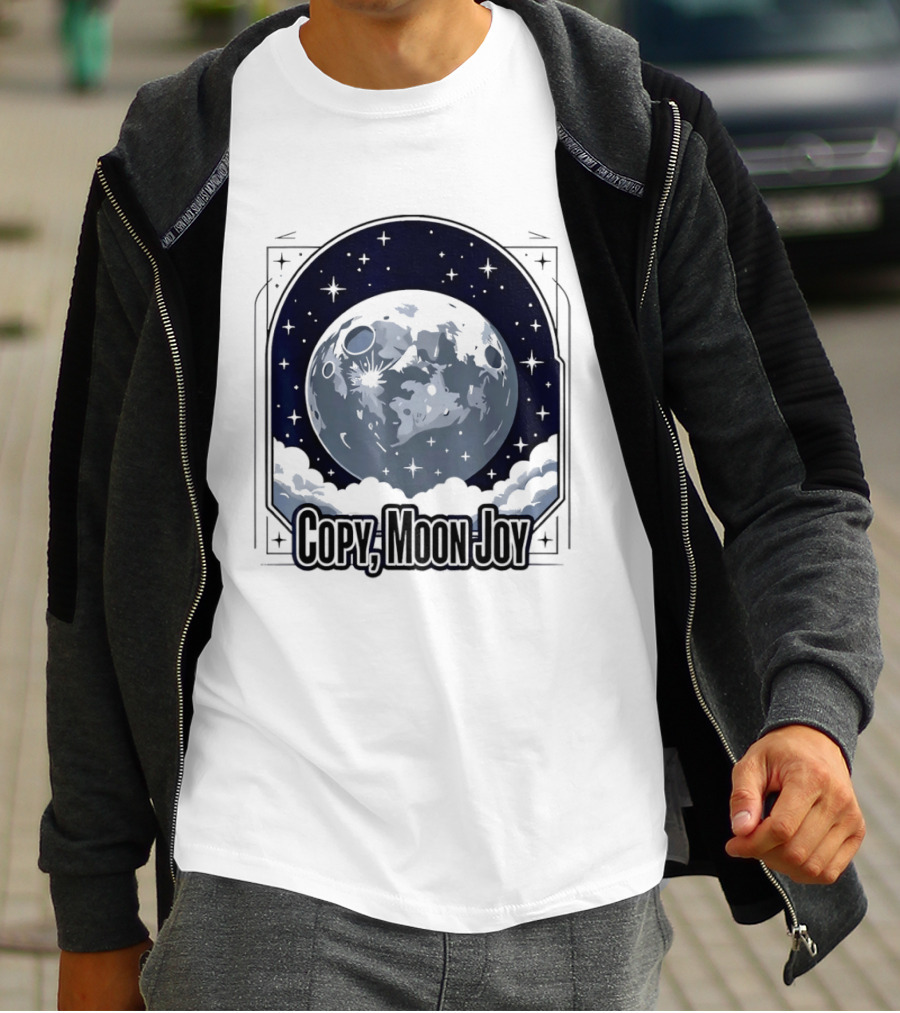 Copy Moon Joy Lunar Moon Celestial Artistry T-Shirt