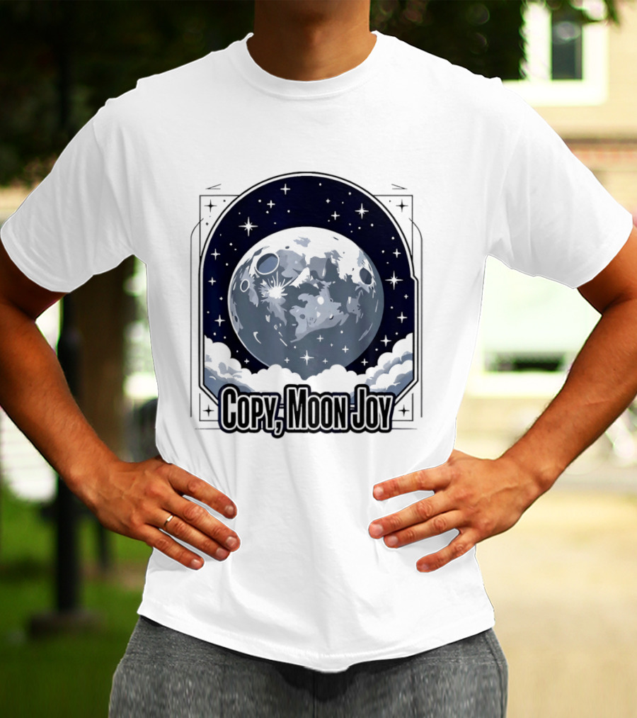 Copy Moon Joy Lunar Moon Celestial Artistry T-Shirt