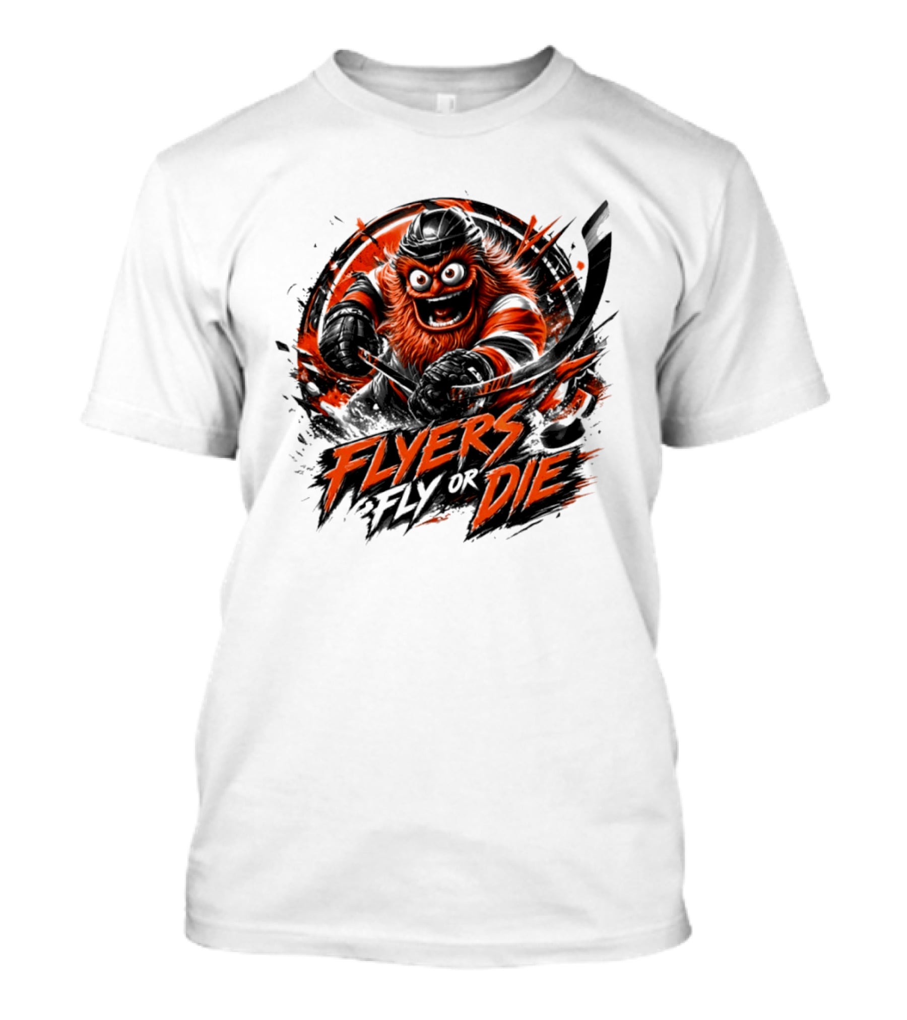 Flyers Hockey Gritty Flyers Fly Or Die NHL 2026 T-Shirt