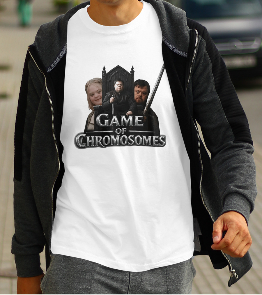 Game Of Chromosomes Down Syndrome Awareness Thrones T-Shirt