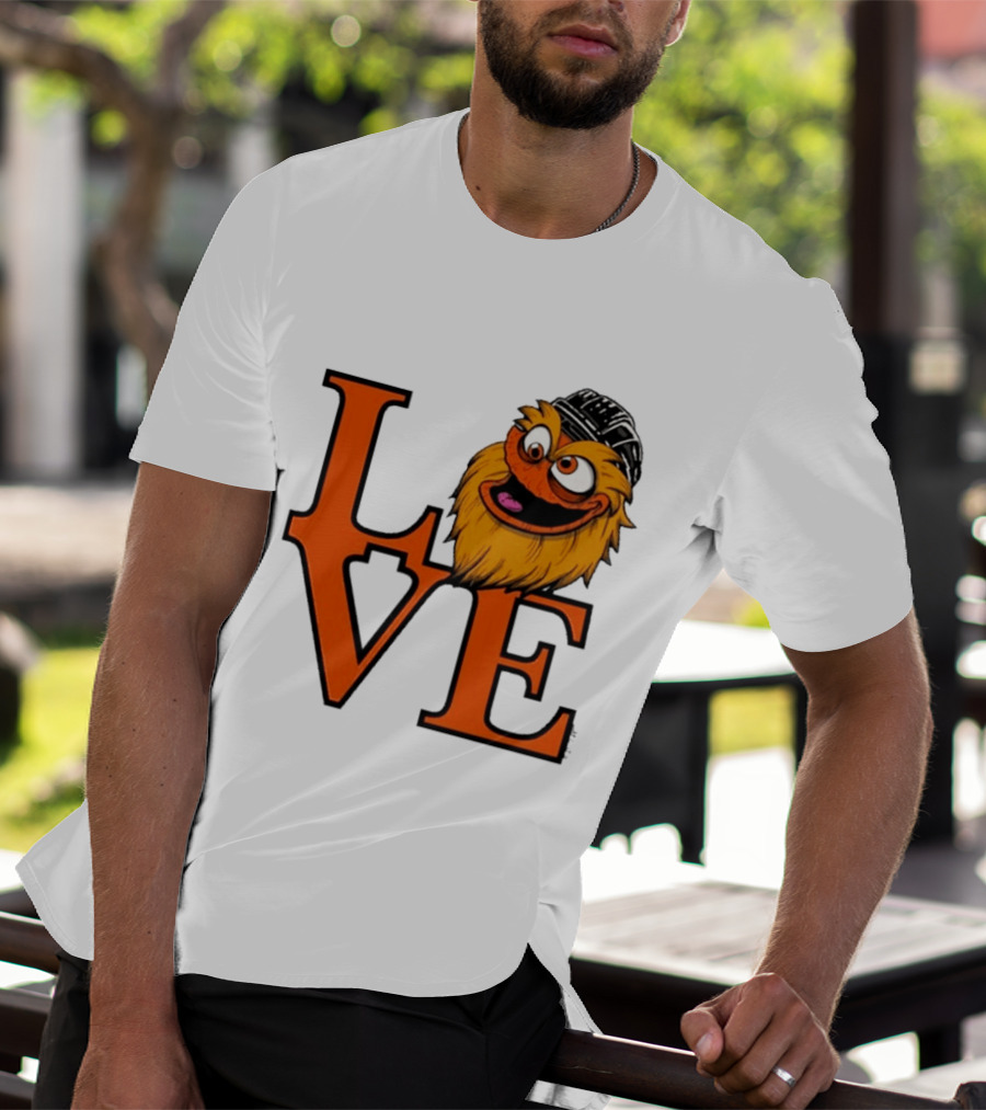 Philadelphia Flyers Gritty Love NHL Hockey 2026 T-Shirt