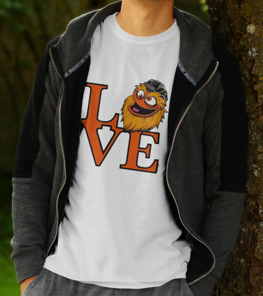 Philadelphia Flyers Gritty Love NHL Hockey 2026 T-Shirt