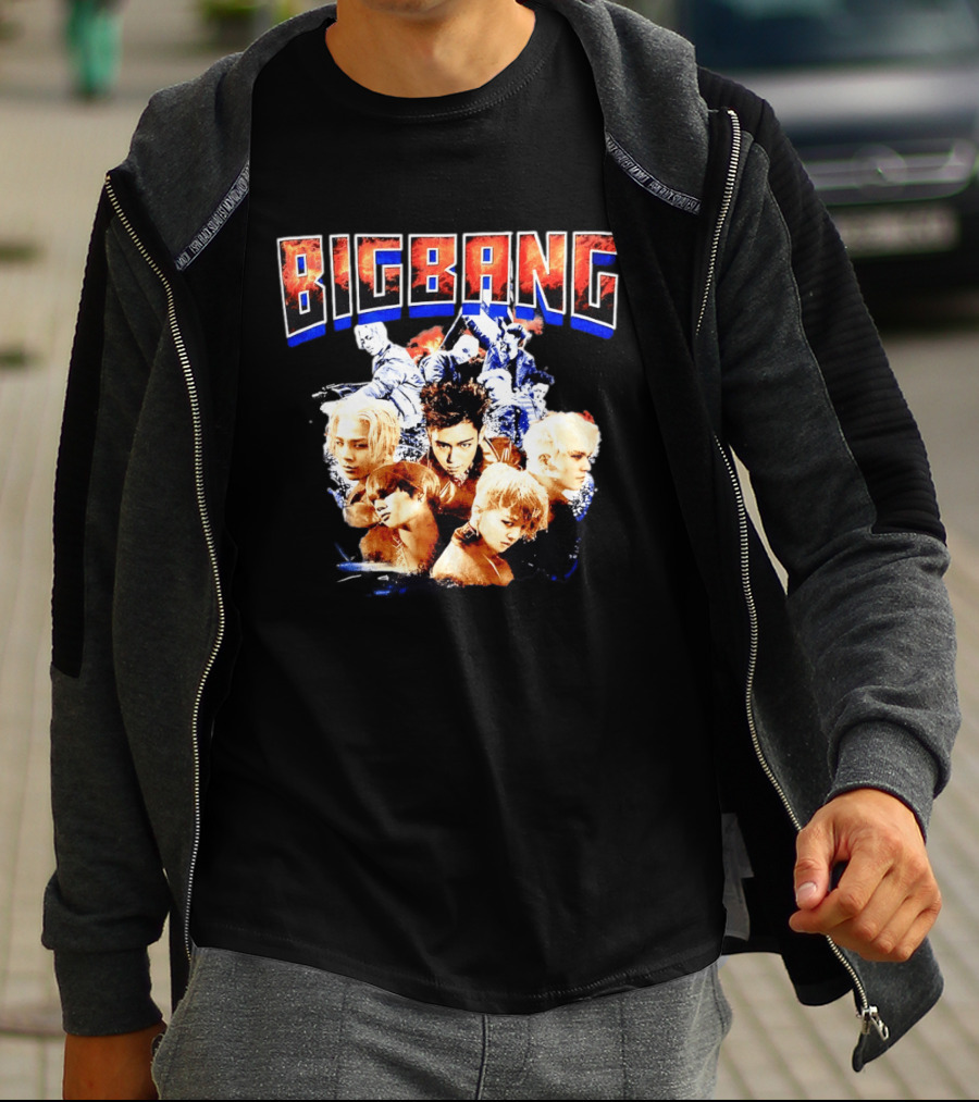 BIGBANG Korean Idols Iconic Group Members T-Shirt
