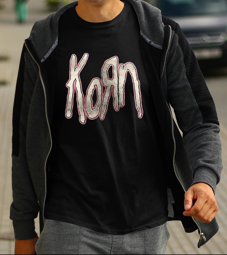 Korn Sick New World Las Vegas Festival Venue Iconic Band Name T-Shirt