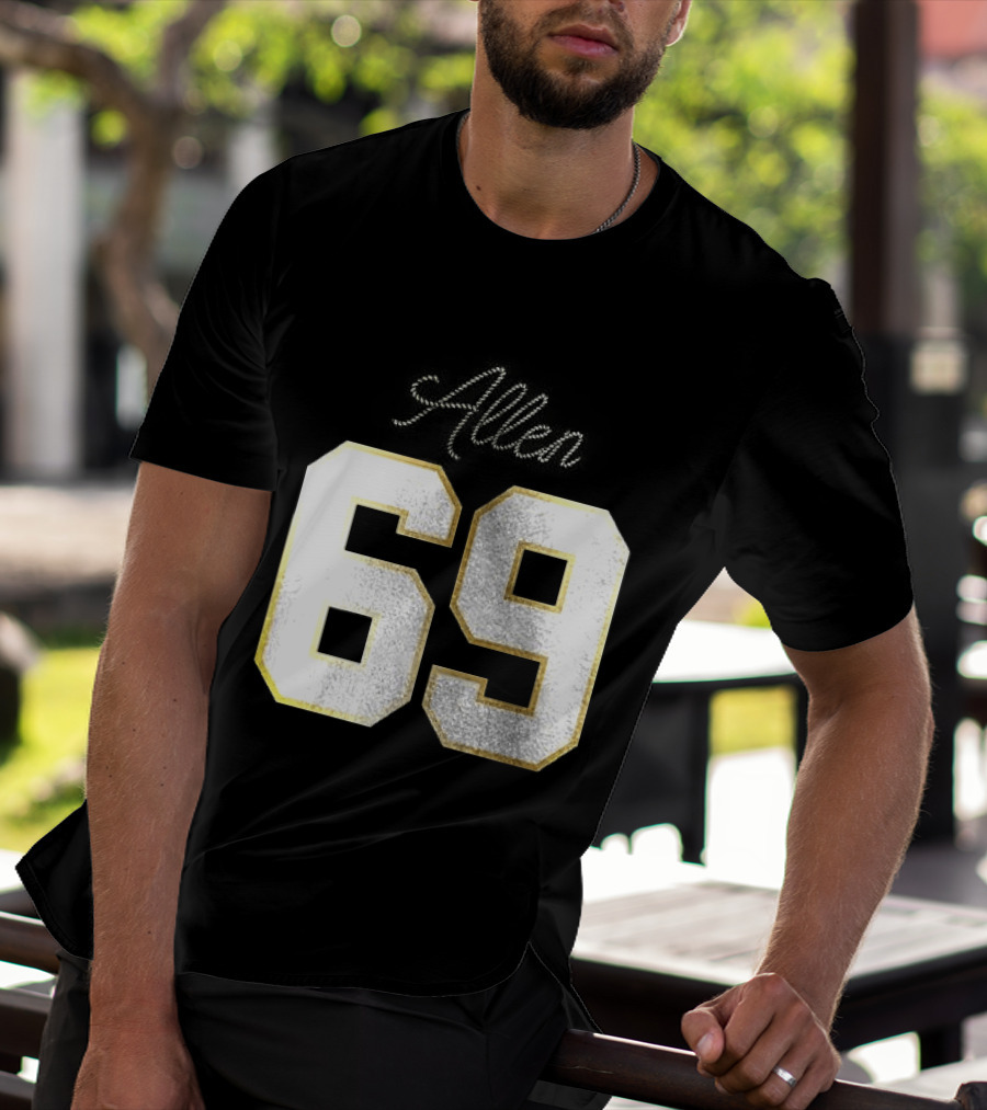 Minnesota Vikings Jared Allen 69 Class Of Legends T-Shirt