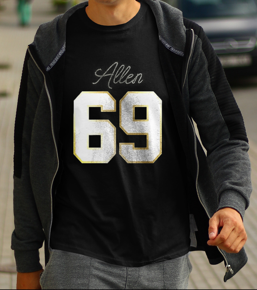 Minnesota Vikings Jared Allen 69 Class Of Legends T-Shirt