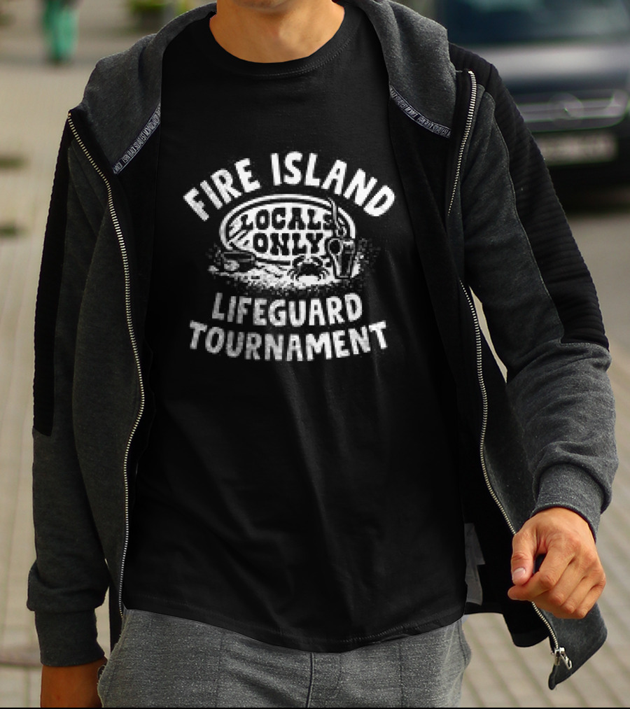 Fire Island Lifeguard Tournaments Local Only T-Shirt