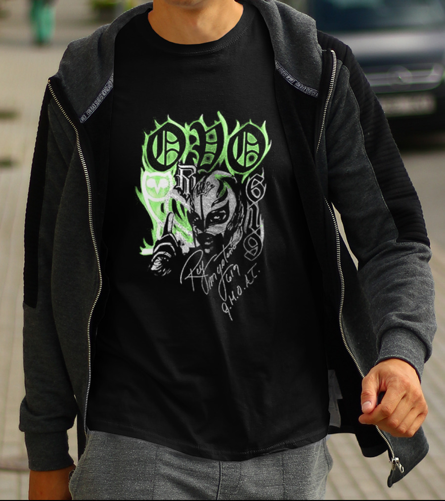 OVO WWE Wrestlemania 42 Las Vegas Rey Mysterio Celebration T-Shirt