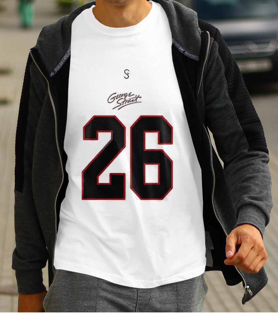 George Strait Texas Tech 26 T-Shirt