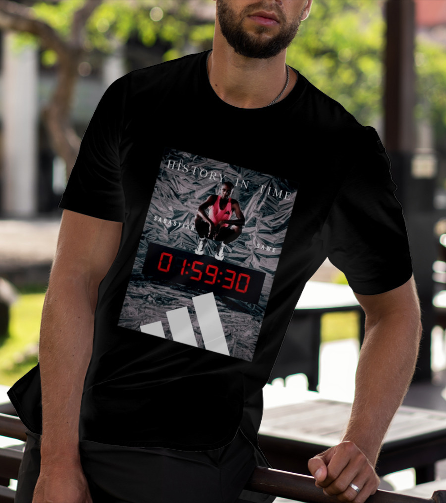 Sabastian Sawe History In Time Marathon 01:59:30 T-Shirt