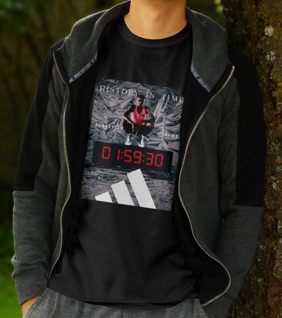 Sabastian Sawe History In Time Marathon 01:59:30 T-Shirt