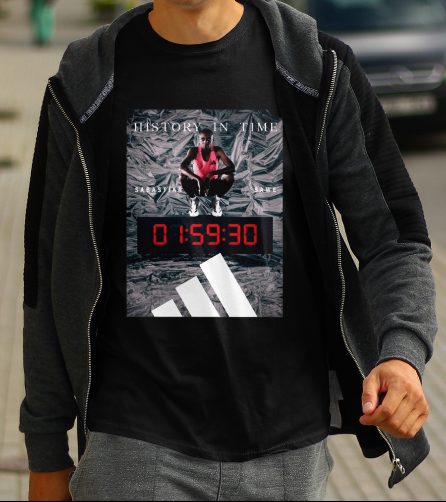 Sabastian Sawe History In Time Marathon 01:59:30 T-Shirt