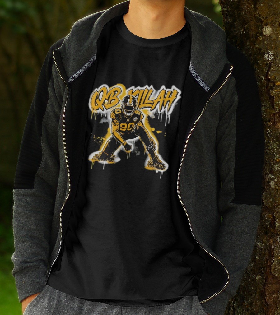 QB Killah T. J. Watt Pittsburgh Steelers Football 2026 Graffiti T-Shirt