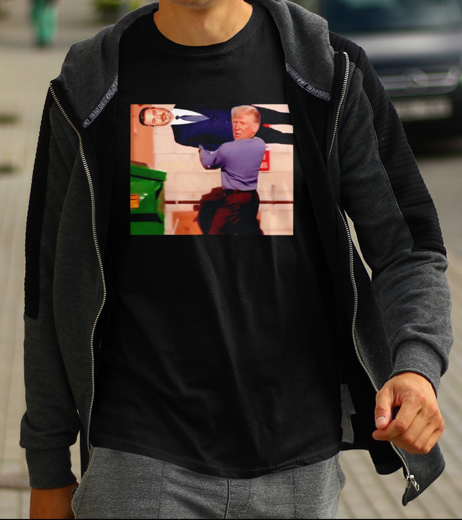 Donald Trump Backlash Dumpster Jimmy Protest Image T-Shirt