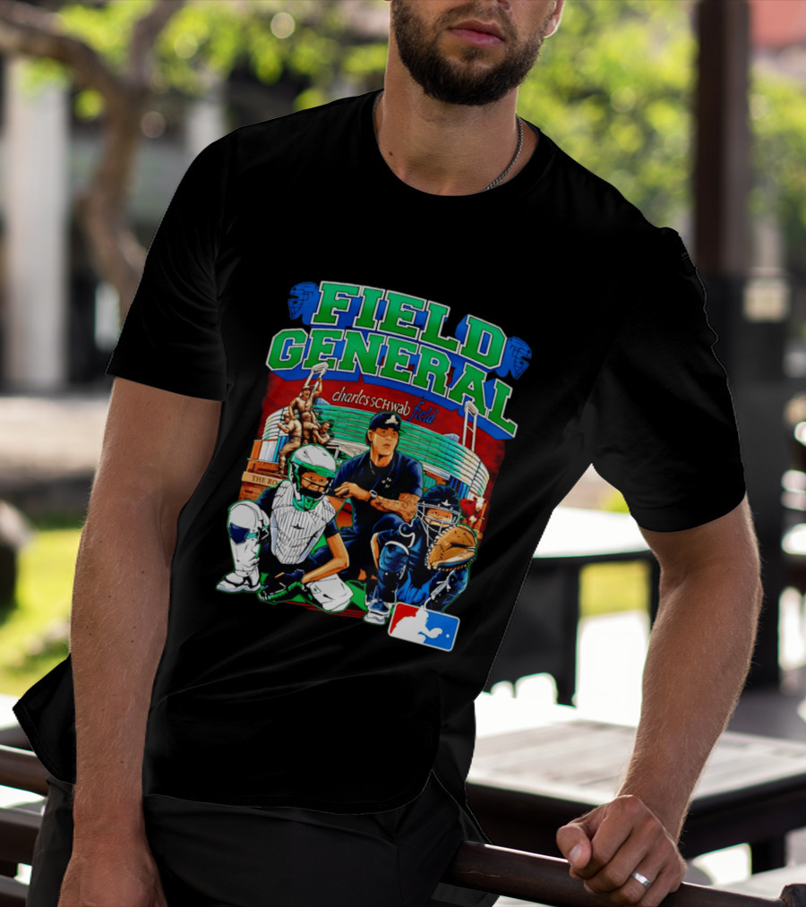 Field General Charles Schwab Field Baseball Player 0002 T-Shirt