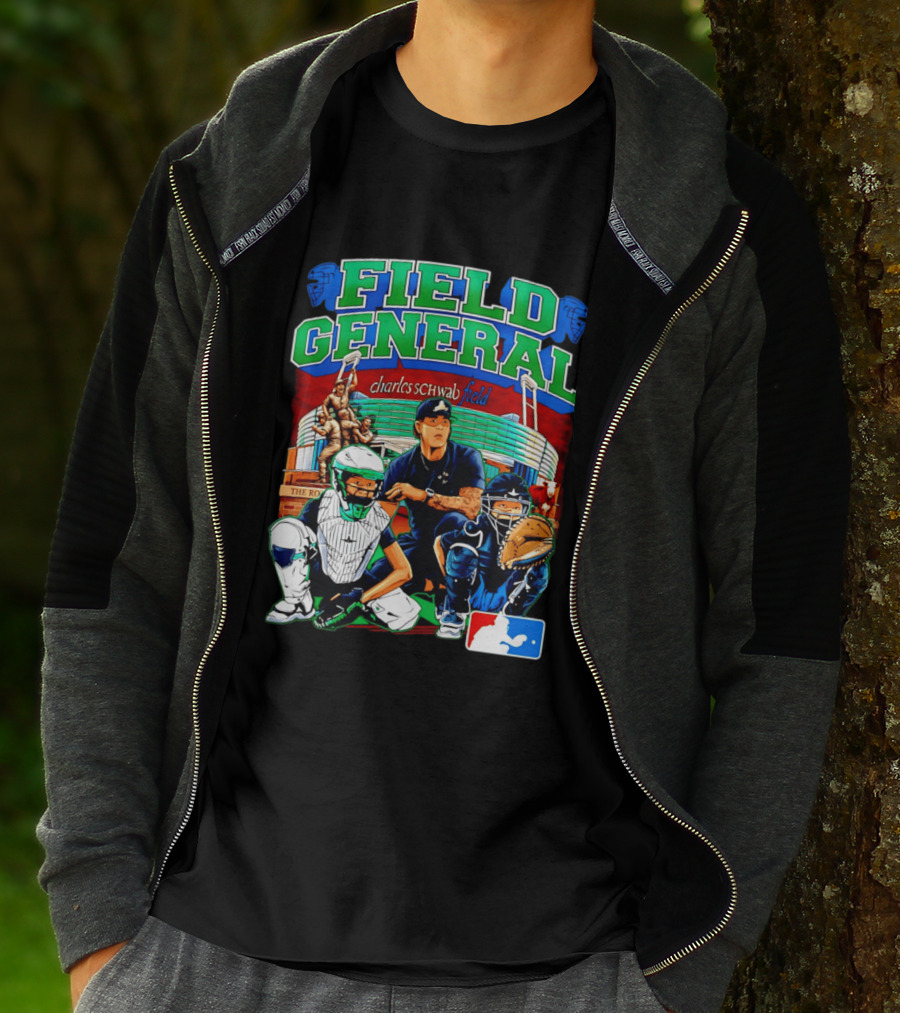 Field General Charles Schwab Field Baseball Player 0002 T-Shirt